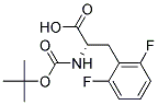 Boc-2,6-Difluoro-L-Phenylalanine 结构式
