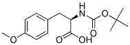 Boc-4-Methoxy-D-Phenylalanine 结构式