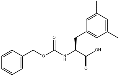 CBZ-3,5-DIMETHY-L-PHENYLALANINE 结构式