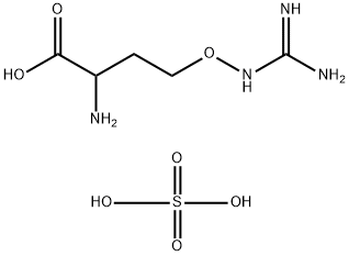 DL-刀豆氨酸硫酸盐 结构式