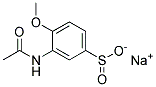 Sodium 3-acetamido-4-methoxybenzenesulfinate 结构式