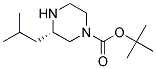 (S)-1-BOC-3-异丁基哌嗪 结构式