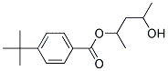 4-羟基戊基-2-4基-叔丁基苯甲酸盐 结构式