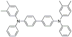 N,N'-Bis(3,4-dimethylphenyl)-N,N'-diphenyl-benzidine 结构式