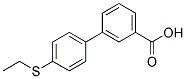 3-(4-Ethylthiophenyl)benzoic acid 97% 结构式