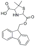 Fmoc-(L)-5,5-dimethylthiazolidine-4-carboxylic acid 结构式