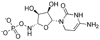 AZACYTIDINE PHOSPHONATE, [3H]- 结构式