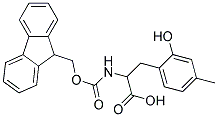 Fmoc-2-hydroxy-4-methyl-DL-phenylalanine
 结构式