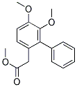 (5,6-DIMETHOXY-BIPHENYL-2-YL)-ACETIC ACID METHYL ESTER 结构式