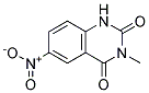 3-METHYL-6-NITRO-1H-QUINAZOLINE-2,4-DIONE 结构式