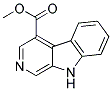 9H-BETA-CARBOLINE-4-CARBOXYLIC ACID METHYL ESTER 结构式