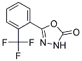 5-[2-(TRIFLUOROMETHYL)PHENYL]-1,3,4-OXADIAZOL-2(3H)-ONE 结构式