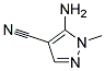 5-AMINO-1-METHYL-1H-PYRAZOLE-4-CARBONITRIL 结构式