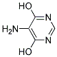 2-R-4,6-DIHYDROXY-5-AMINOPYRIMIDINE 结构式