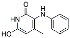 N-Pheyl-3-Amino-6-Hydroxy-4-Methyl-2-Pyridone 结构式