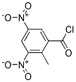 3,5-Dinitro-2-Methylbenzoyl Chloride 结构式