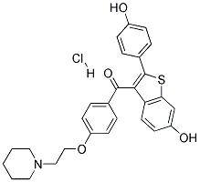 RaloxifenHcl 结构式