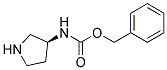 (S)-3-CBZ-氨基吡咯烷 结构式