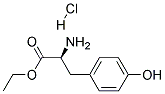 L-TyrosineEthyeEsterHcl 结构式