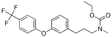 N-Methyl-N-Carbethoxy-3-[4-(Trifluoromethyl)Phenoxy]Benzenepropanamine 结构式