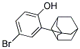 4-Bromo-2-(Tricyclo[3.3.1.1(3,7)]Dec-1-Yl)Phenol 结构式