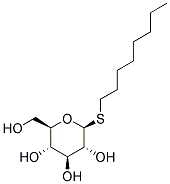 n-Octyl-b-D-thioglucopyranoside, ULTROL Grade 结构式