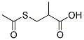 D(-)S-Acetyl-B-mercapto isobutyric acid 结构式