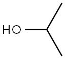 ISO-PROYL ALCOHOL 结构式