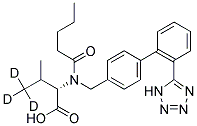 缬沙坦-D3 结构式