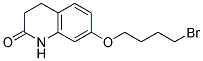 7-(4-BROMOBUTOXY)-3,4-DIHYDROQUINOLIN-2-ONE 结构式