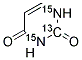 尿嘧啶-13C-15N2 结构式