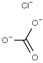 Carbonate/chloride combined standard 结构式