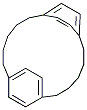 TRICYCLO[14.2.2.2(7,10)]DOCOSA-1(19),7(22),8,10(21),16(20),17-HEXAENE 结构式