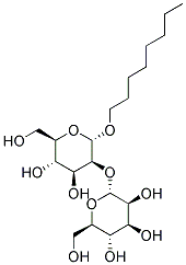 N-OCTYL-2-O-A-D-MANNOPYRANOSYL-A-D-MANNOPYRANOSIDE 结构式