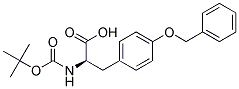 N-BOC-O-BENZYL-D-TYROSINE 结构式