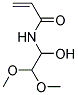 N-(2,2-DIMETHOXY-1-HYDROXYETHYL)-ACRYLAMIDE 结构式