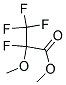 Methyl 2,3,3,3-tetrafluoro-2-methoxypropanoate 结构式