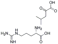L-精氨酸-酮异已酸 结构式