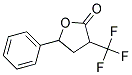 G-Phenyl-α-(trifluoromethyl)-G-butyrolactone 结构式