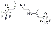 ETHYLEN-BIS[(4-OXO-5,5,5,5,5-PENTAFLUOROHEX-2-ENE-2-YL)AMINE] 结构式