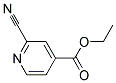 2-氰基吡啶-4-羧酸乙酯 结构式
