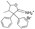 DIMETHYL-(3,3-DIPHENYL-DIHYDRO-3H-FURAN-2-YLIDENE) AMMONIUM BROMIDE 结构式