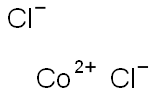 COBALT(II) CHLORIDE ANHYDROUS 结构式