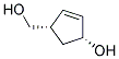 CIS-(1S)-4-HYDROXYCYCLOPENT-2-ENEMETHANOL 结构式