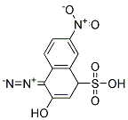 6-NITRO-1-DIAZE-2-NAPHTHOL-4-SULFONIC ACID 结构式