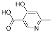 6-Methyl-4-hydroxynicotinic acid 结构式
