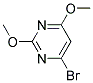 6-溴-2,4-二甲氧基嘧啶 结构式