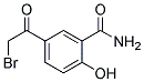 5-Bromoacetylsalicyliclamide 结构式