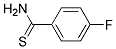4-FLUOROTHIOBENZAMIDE 95+% 结构式