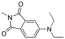 4-DIETHYLAMINO-N-METHYLPHTHALIMIDE 结构式